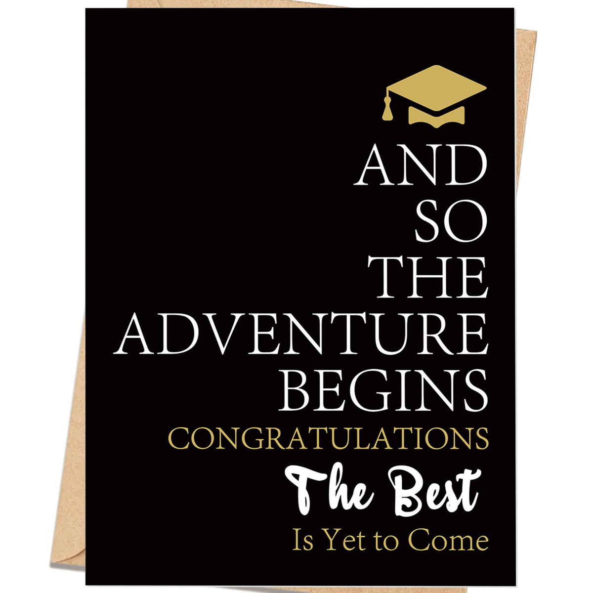 Soupklop Graduation Card Gift for High School and College Graduate - SK-131