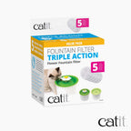 Catit Triple Action Replacement - 5-Pack view 5