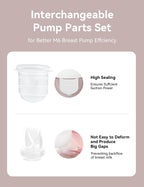 M6 Replacement Parts for Momcozy Breast Pump, Duckbill Valve Diaphragms (additional view 2)