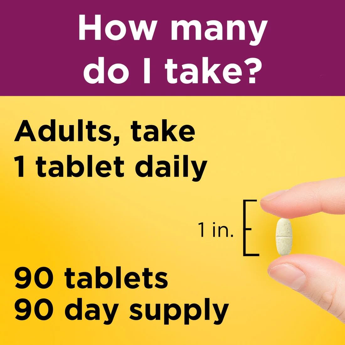 Nature Made Multivitamin 50+ Tablets