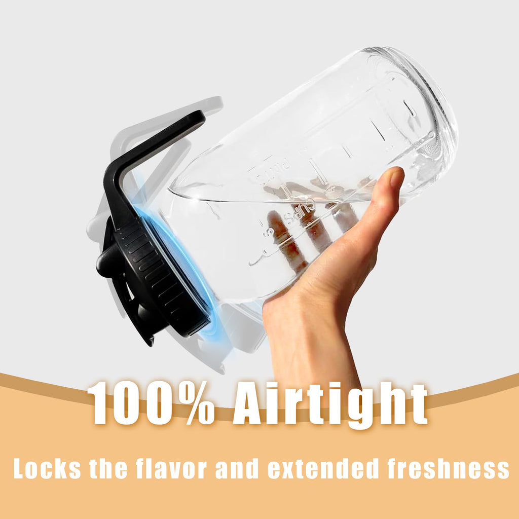 FyndraX Wide Mouth Mason Jar Pour Spout Lids - view 4