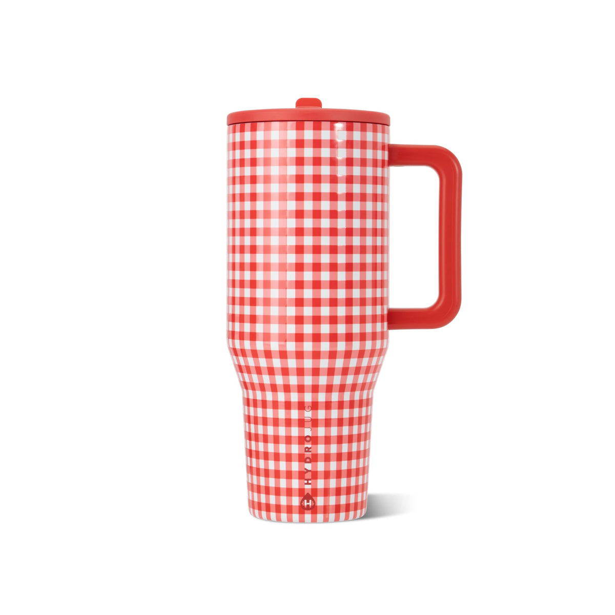 HydroJug Traveler 40oz, Insulated Tumbler with Handle & Straw, Summer Picnic