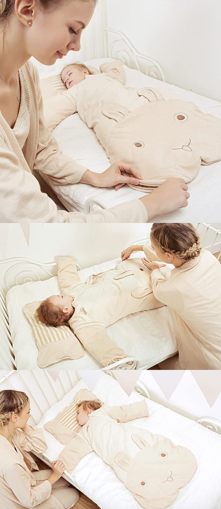 Babyah 3-Way Zipper Sleeping Bag Sack - view 5