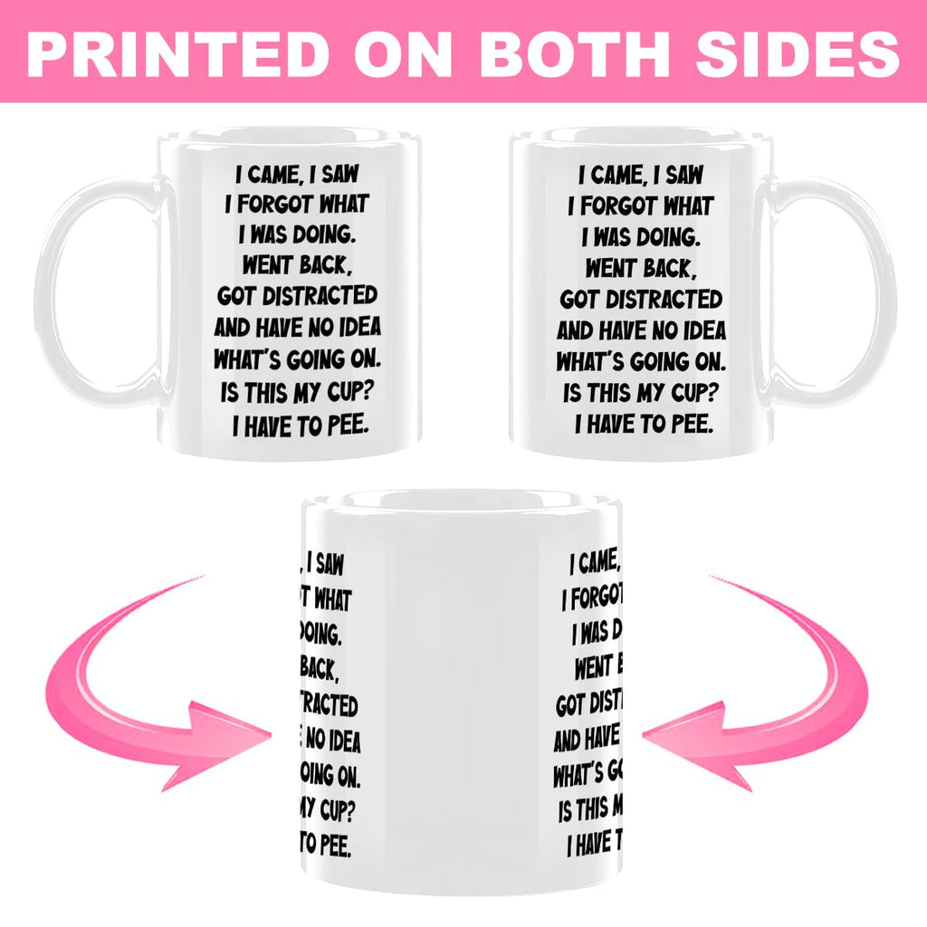 Funny Senior Coffee Mug, Funny Birthday Gifts for Grandma Senior Citizens (additional view 1)