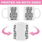 Funny Senior Coffee Mug, Funny Birthday Gifts for Grandma Senior Citizens (additional view 1)
