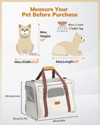 Morpilot Pet Travel Cat Carrier