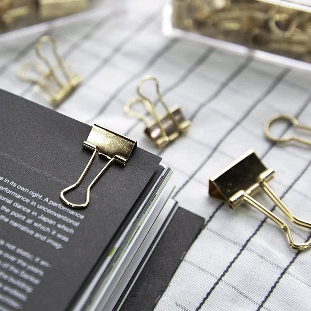 Creechwa Paper Binder and Clips - Gold / 216 / 3 Pack view 5