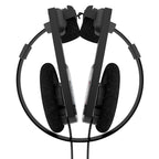 Koss Retro 80s Style On-Ear Headphones, Wired 3.5mm Plug - Black view 3