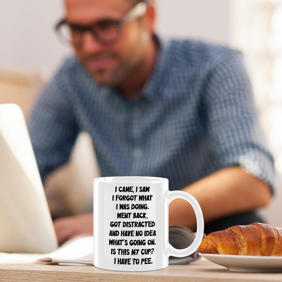 Funny Senior Coffee Mug, Funny Birthday Gifts for Grandma Senior Citizens (additional view 4)