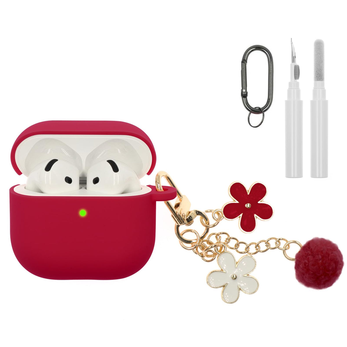 Compatible with AirPods 5/4 Case, Premium Soft Silicone Protective Case Cover for Apple