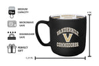 Logo Brands NCAA 15 oz Stripe Coffee Mug - Vanderbilt Commodores view 2