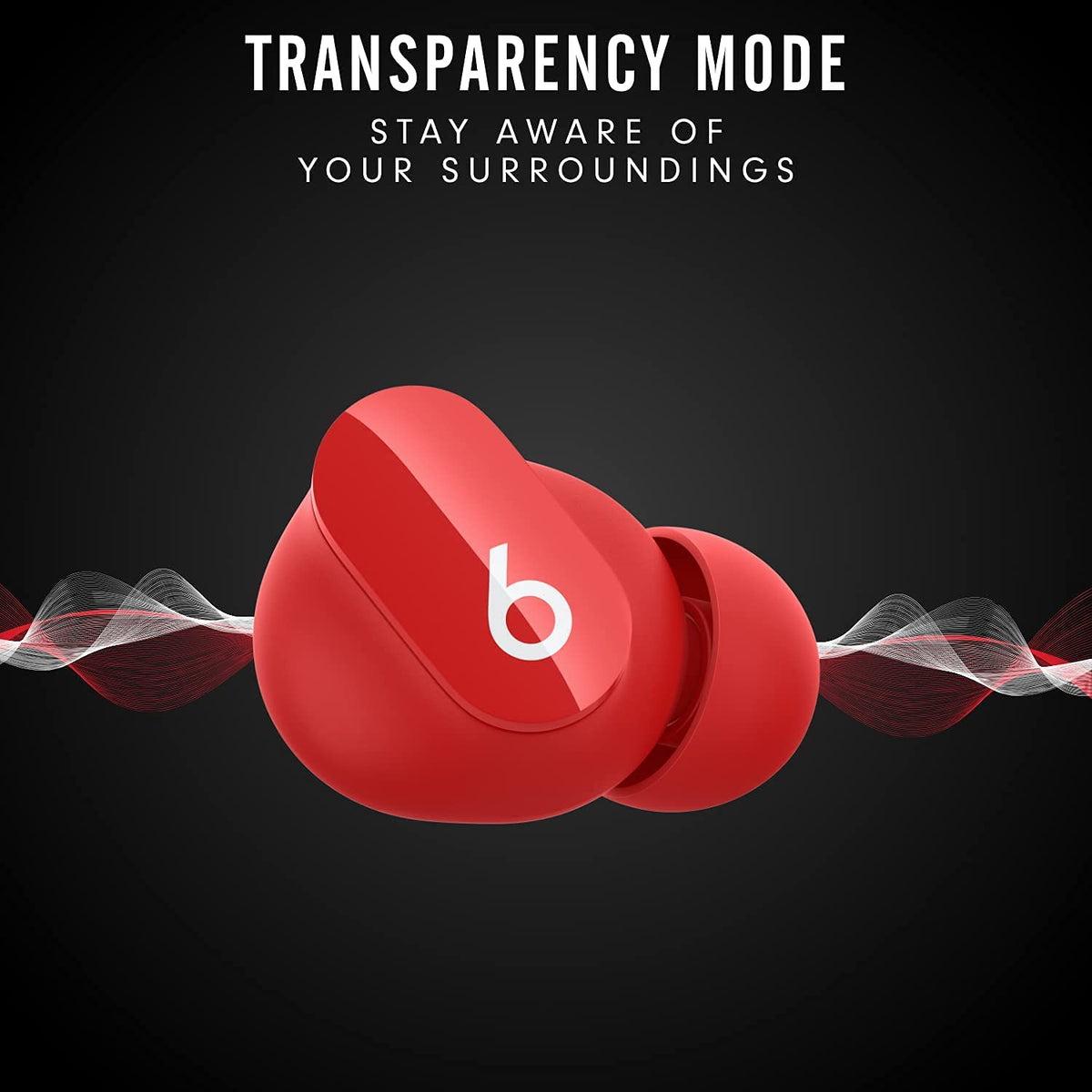 Beats Studio Buds Totally Wireless Noise Cancelling Earphones - – Red (MJ503LL/A)