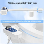 SAMODRA Non-Electric Bidet - Ocean Blue view 4