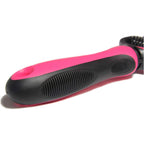 Maxpower Planet Pet Grooming Brush - Double Sided Undercoat Rake for Dogs & Cats, Extra Wide Brush to Reduce Shedding