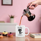 CFGBFDGH Inspirational Coffee Mug - White Fine view 3