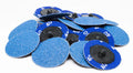 Benchmark Abrasives 2" Zirconia Quick Change Sanding Discs, 120 Grit (BM-QC2Z120_Q25_40) (Pack of 1000)