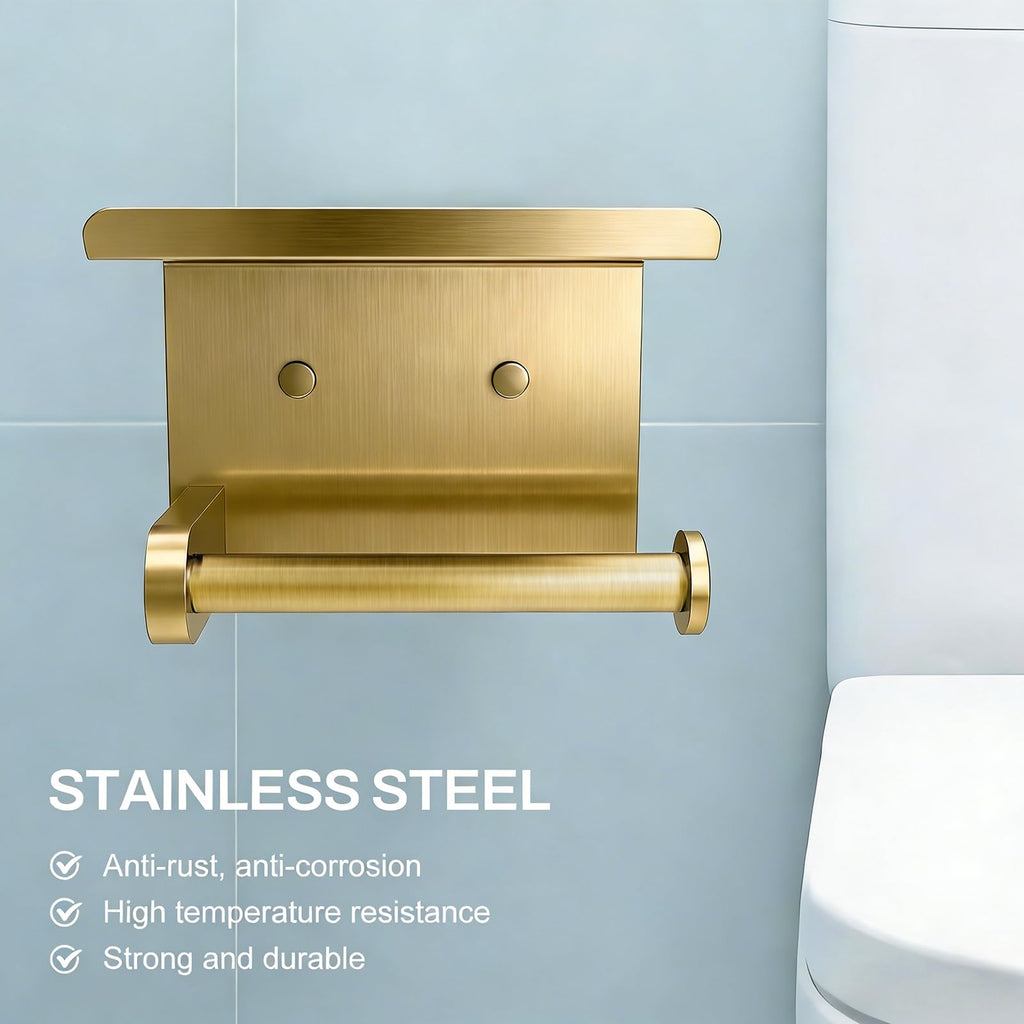 SetSail Toilet Paper Holder with Shelf