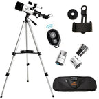 Gskyer Telescope, 70mm Aperture 400mm AZ Mount Astronomical Refracting Telescope for Kids Beginners - Travel Telescope