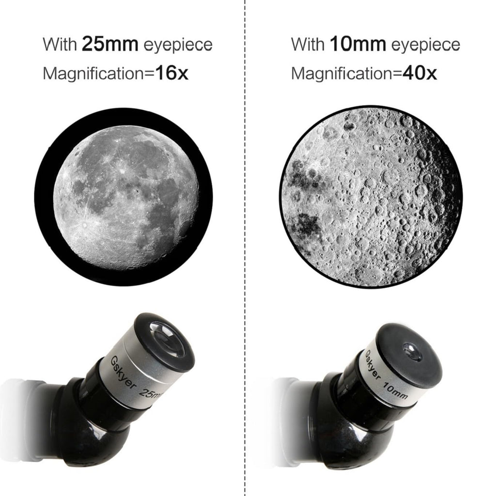 Gskyer Telescope, 70mm Aperture 400mm AZ Mount Astronomical Refracting Telescope for Kids Beginners - Travel Telescope