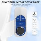 SAMODRA Non-Electric Bidet - Ocean Blue view 2