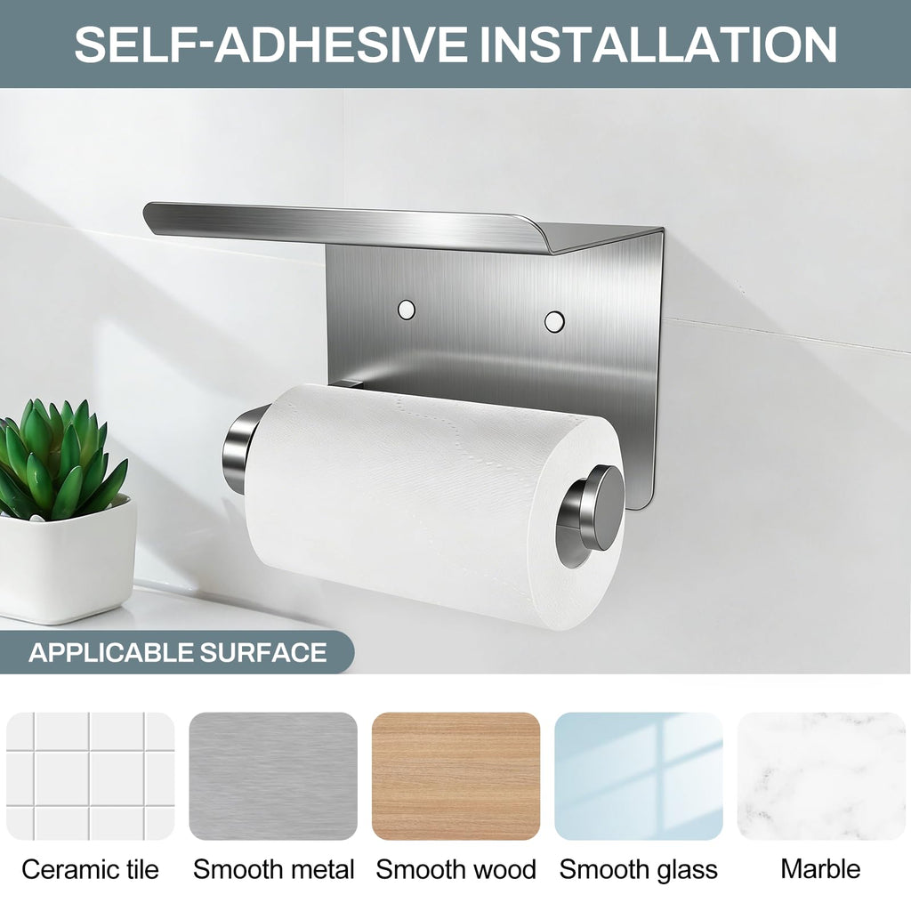 SetSail Toilet Paper Holder with Shelf