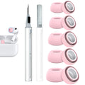 Ear Tips Replacement for AirPod Pro 3 (5 Pairs,XXS/XS/S/M/L,Pink)