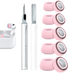 Ear Tips Replacement for AirPod Pro 3 (5 Pairs,XXS/XS/S/M/L,Pink)