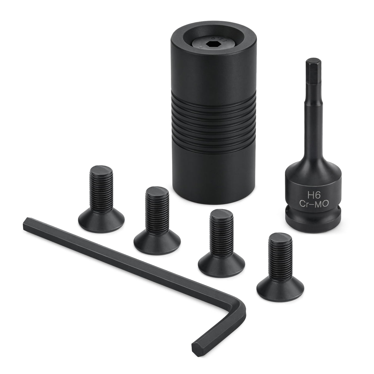 Door Frame Dimpling Tool Kit for Hardened Steel, Double-Sided Design (additional view 1)