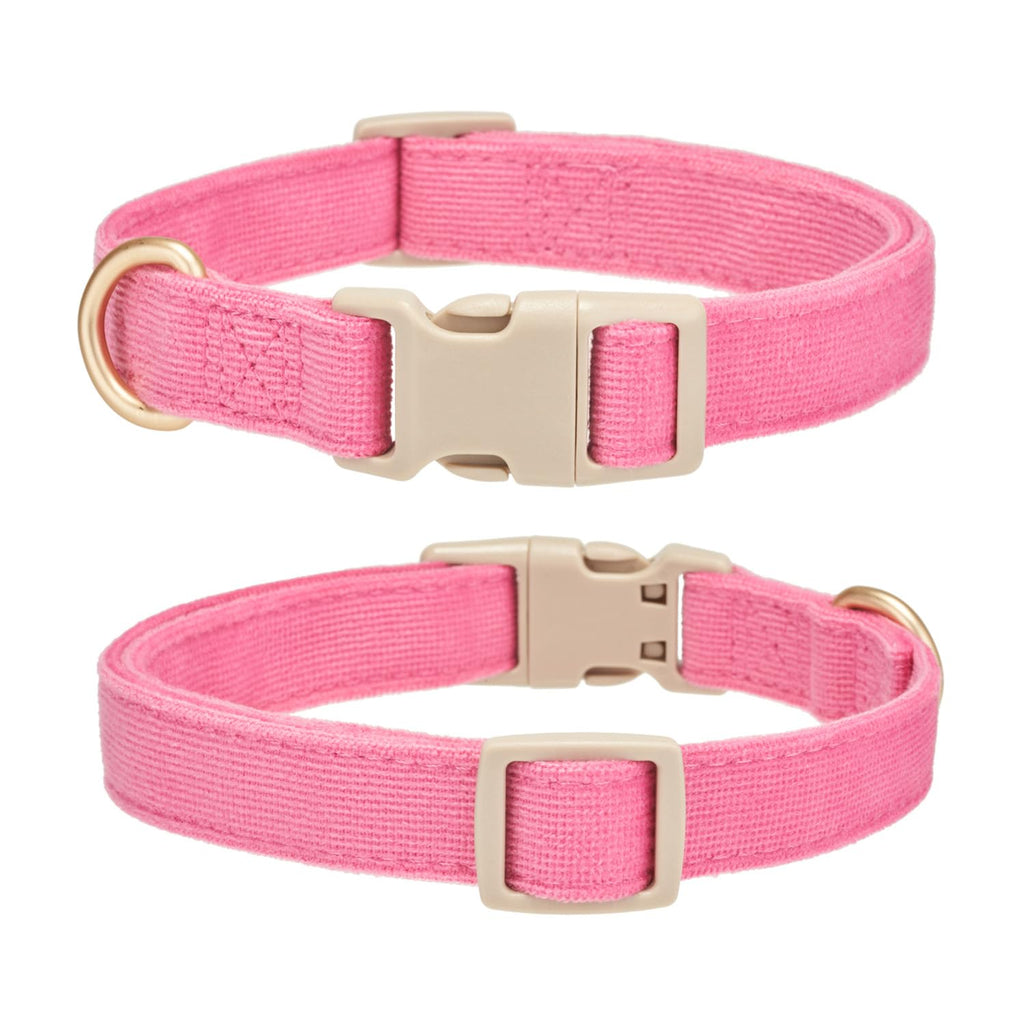 YUDOTE Corduroy Dog Collar and Leash Set - view 2