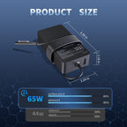 65W Surface Pro Charger for Microsoft Windows Surface Laptop Power Cord (additional view 5)