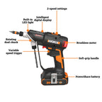 WORX Cordless Drill Driver, 20V Brushless, SwitchDriver 2-in-1, WX177L.2 (additional view 9)