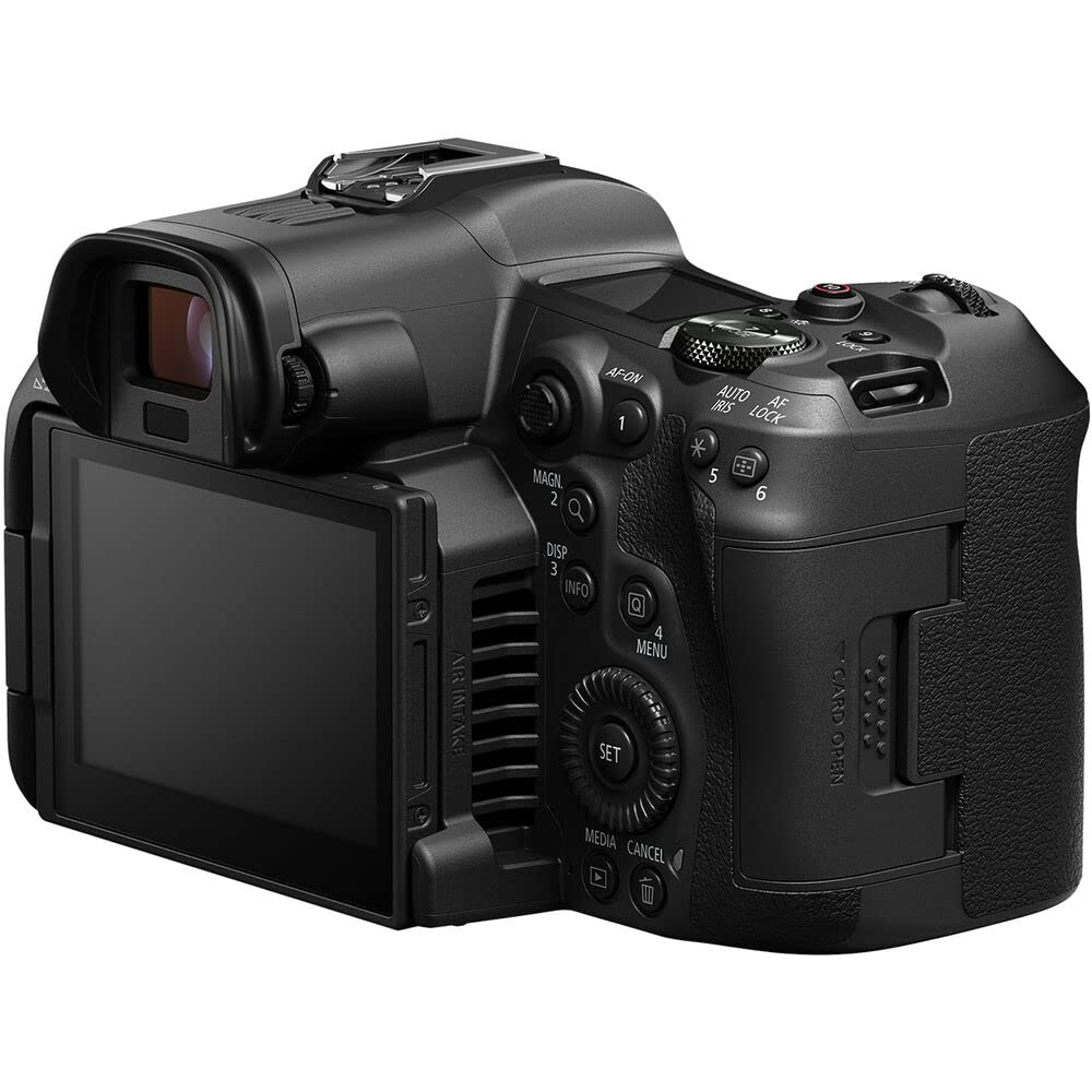 Canon EOS R5 C Mirrorless Cinema Camera with Tripod (5077C002) Bundle (5077C002_EDI_2-RE) (Pack of 17)