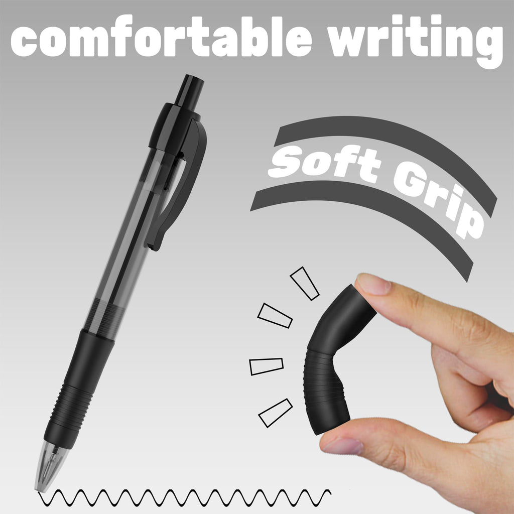 deegtran Ballpoint Pens 30 Pack - Black view 3