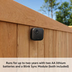 Blink Outdoor 4 – Wireless smart security camera, two-year battery life, 1080p HD day and (additional view 2)