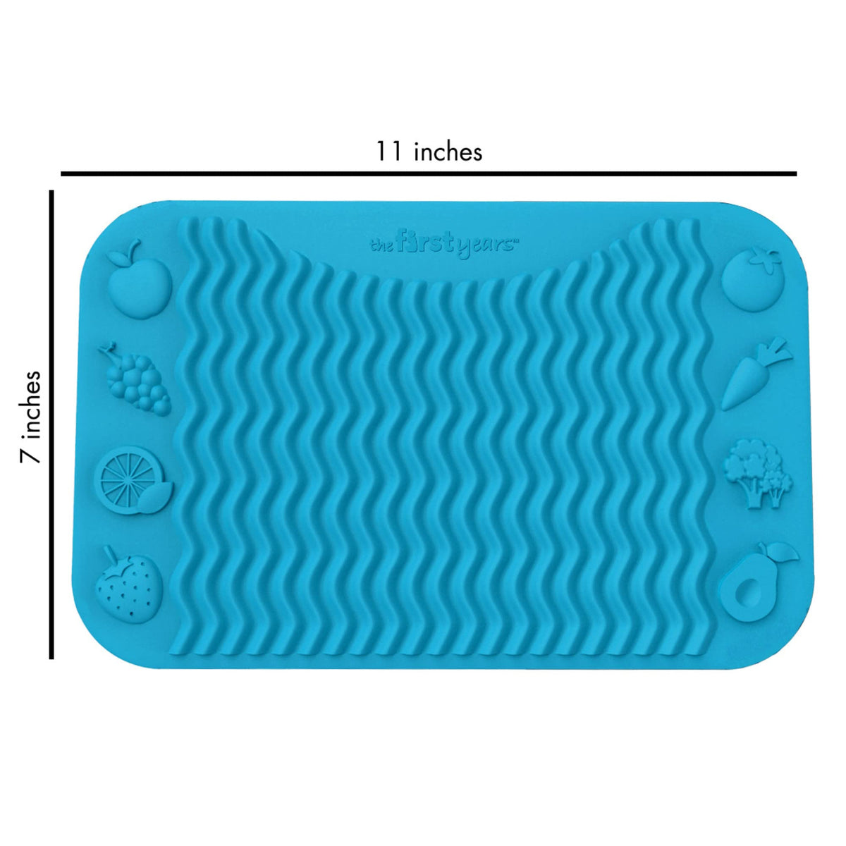 The First Years SenseAbles Finger Foods Placemat – Silicone Feeding Mat for Baby High (additional view 4)