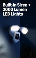 Ring Floodlight Cam Wired Pro, Home or business security, Retinal 2K Video, Color Night (additional view 4)