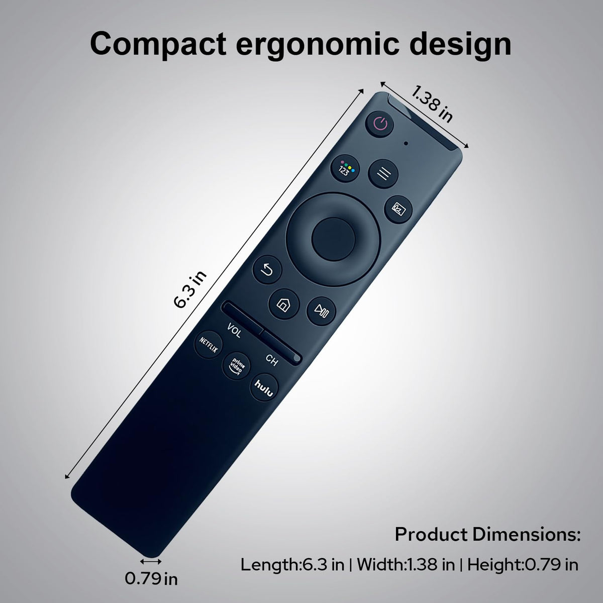 Pack of 3,Universal Remote Control for Samsung smart TV Replacement (additional view 7)