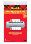 Scotch Thermal Pouches, 8.9 in x 14.4 in (228 mm x 367 mm)