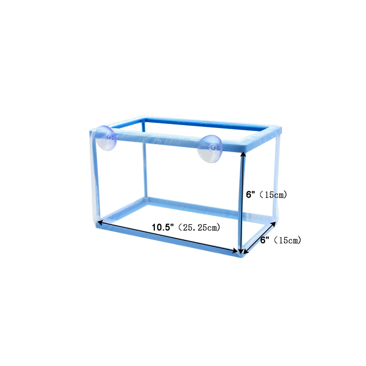 AQUANEAT Fish Tank Breeder 2 pcs Large Mesh Net Fry Saver Aquarium Spawn Hatchery (additional view 1)