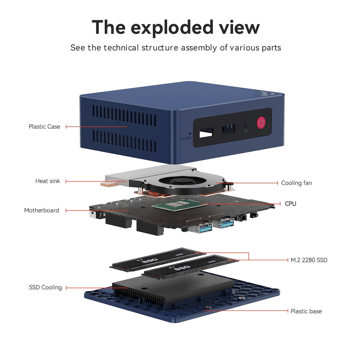 Beelink Mini S12 Mini PC, Intel N95