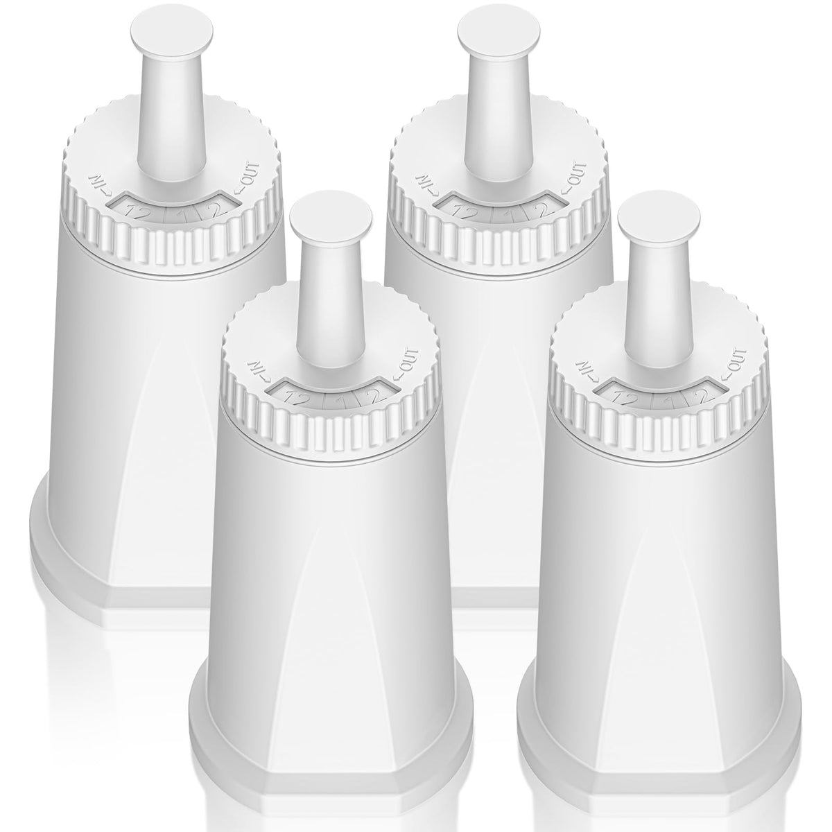 Replacement Water Filter for Breville Barista Touch Espresso Machine BES880 BES881 - 4 Pack