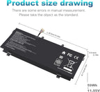 TREE.NB Laptop Battery Replacement - 10.43x4.33x0.15inch SH03XL view 1
