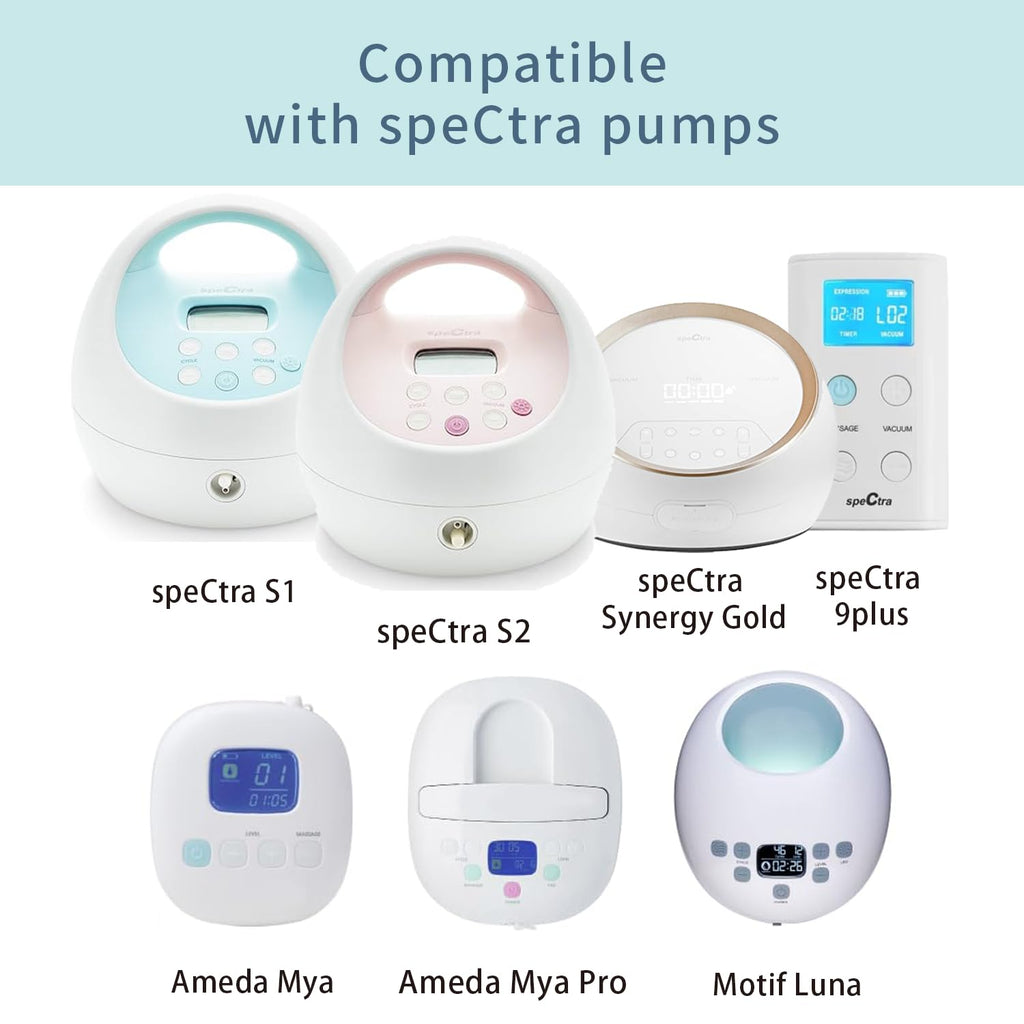 Momstouch Flange Compatible with Spectra S1, S2, 9 Plus, and Synergy Gold Breast Pump - view 5