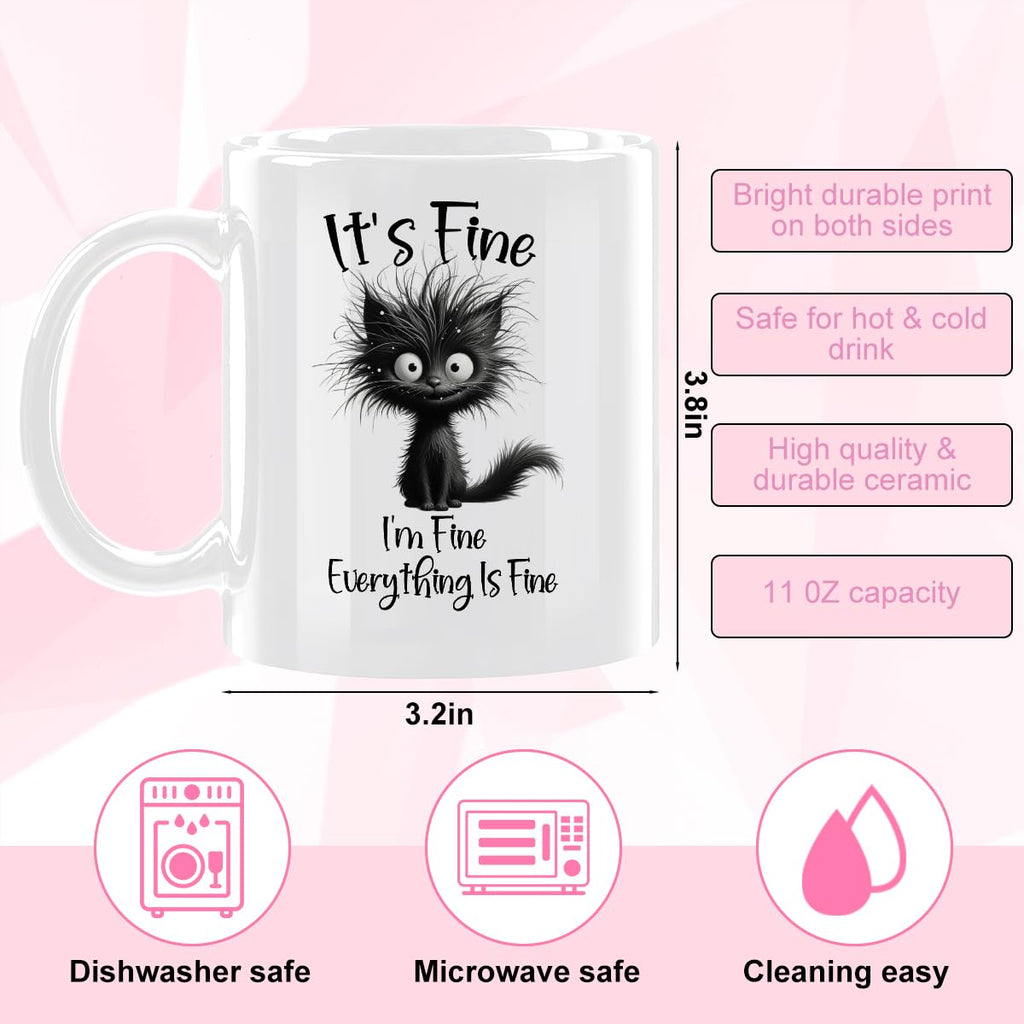 CFGBFDGH Inspirational Coffee Mug - White Fine view 2