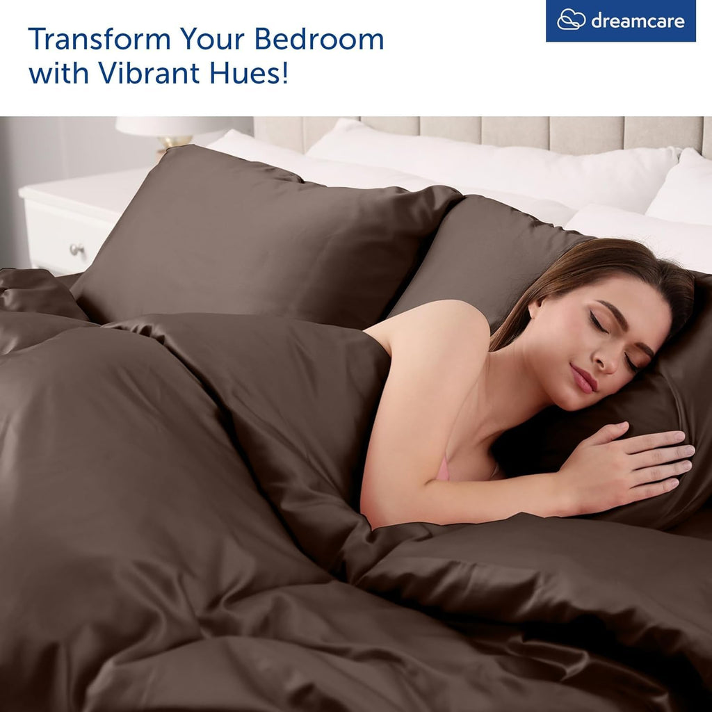 DREAMCARE Sheet Sets - 14 - Mocha Brown / King - Extra Deep view 4