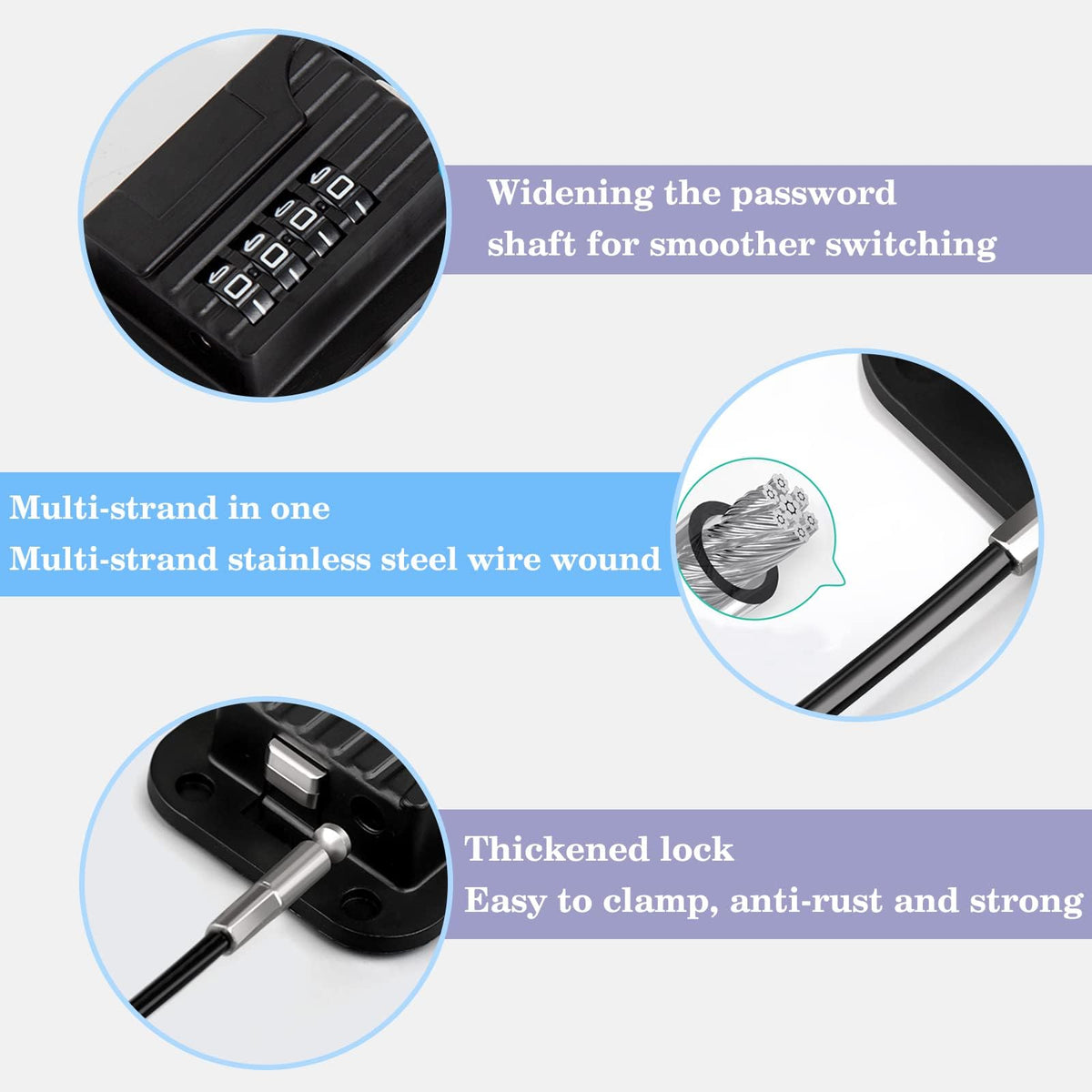 WILNIRY Fridge Lock with Code - view 6