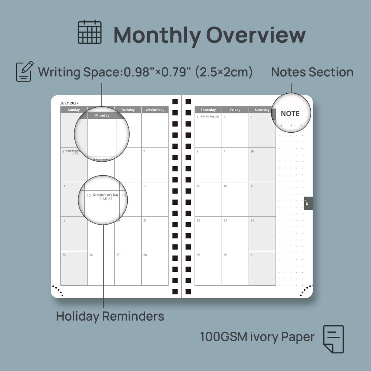 POPRUN Weekly Planner - view 18