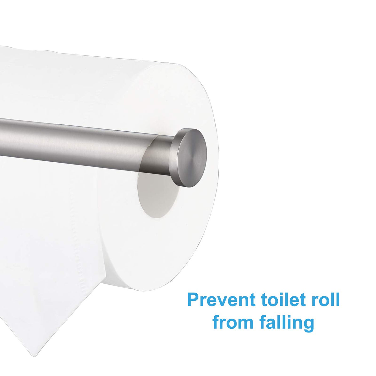 TASTOS Round SUS304 Stainless Steel Toilet Paper Holder - view 14