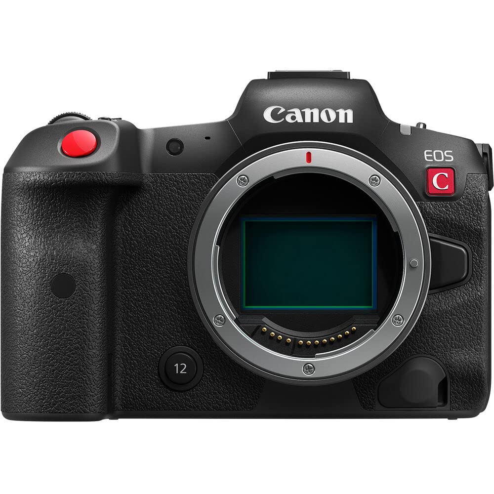 Canon EOS R5 C Mirrorless Cinema Camera with Tripod (5077C002) Bundle (5077C002_EDI_2-RE) (Pack of 17)