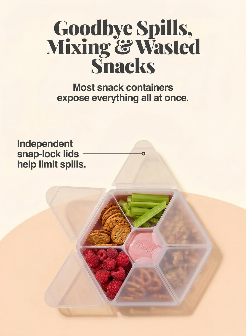 melii Hexagonal Snackle Box - view 3